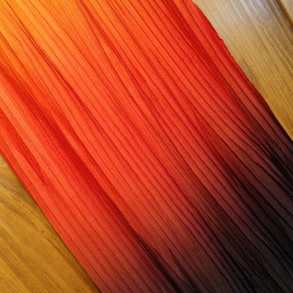 Fall Ombre Pleated Skirt🌻 NWT - Picture 5 of 11